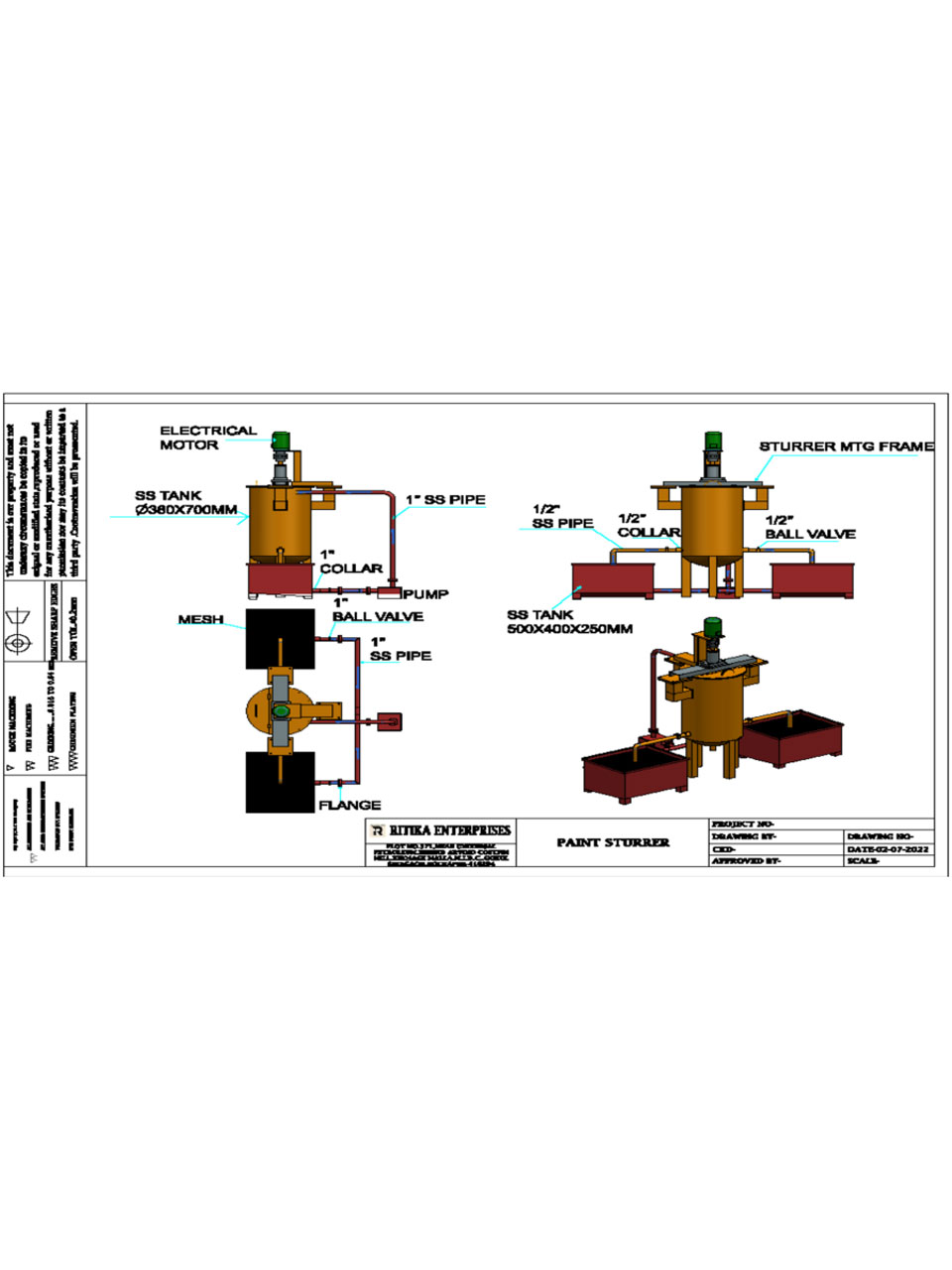 Automatic Core Painting Systems